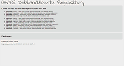 Desktop Screenshot of owfs.davromaniak.eu