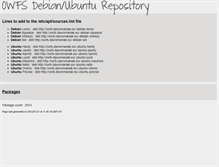 Tablet Screenshot of owfs.davromaniak.eu